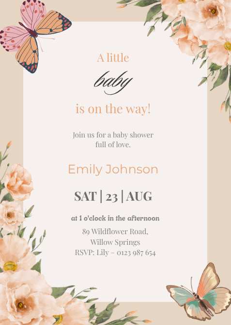 Babyshower Uitnodigingen Bundel – 4x Editbare Templates (Jongen, Meisje & Genderneutraal) – Directe Download