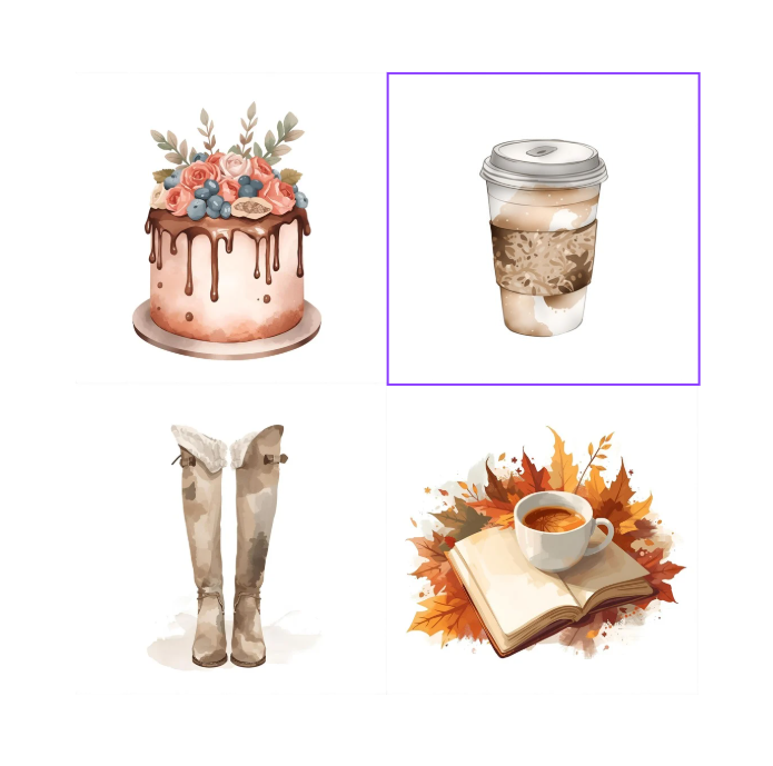 Autumn Fashion Stickers – 24 stuks | Digitale download