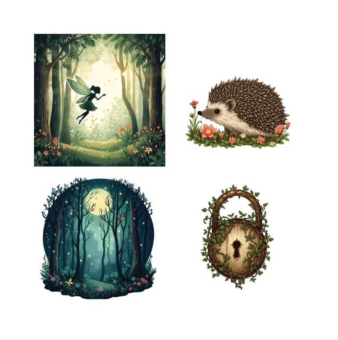 Magical Fairy Woodland Sticker Pack