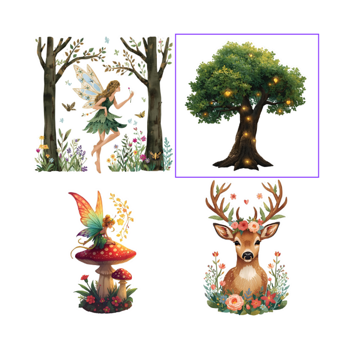 Magical Fairy Woodland Sticker Pack