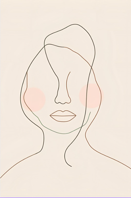 Boho minimalistische line-art posters – set van 12 | PDF met link