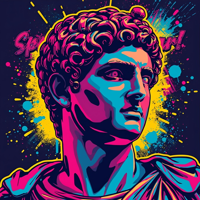Neon Aesthetic Poster Bundle – 10 Printbare Posters