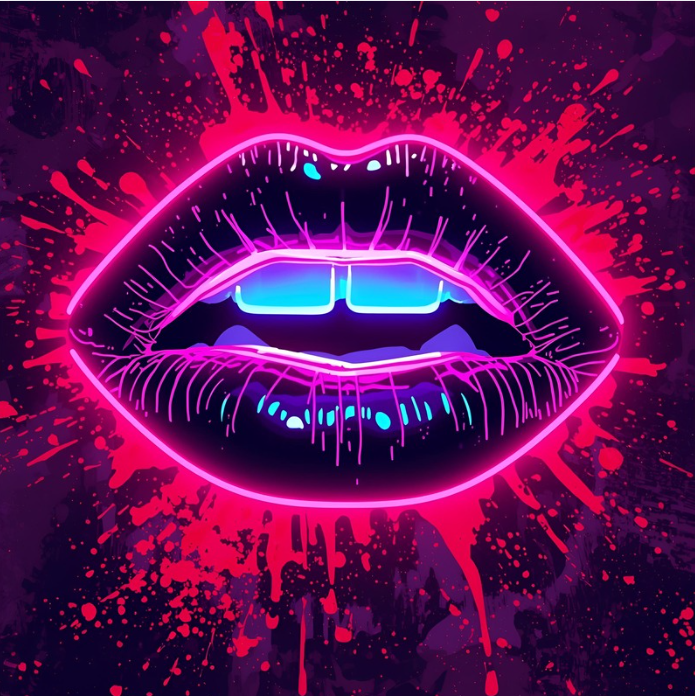 Neon Aesthetic Poster Bundle – 10 Printbare Posters