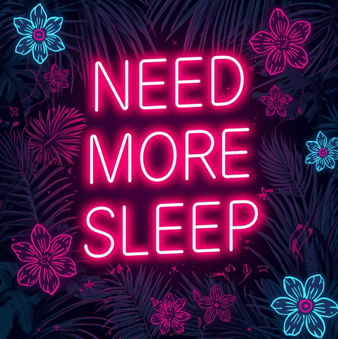 Neon Aesthetic Poster Bundle – 10 Printbare Posters