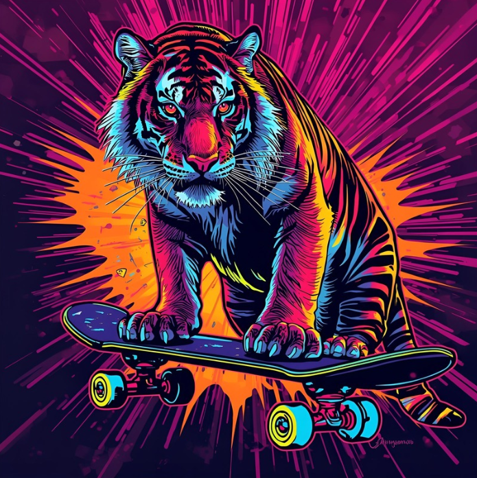 Neon Aesthetic Poster Bundle – 10 Printbare Posters