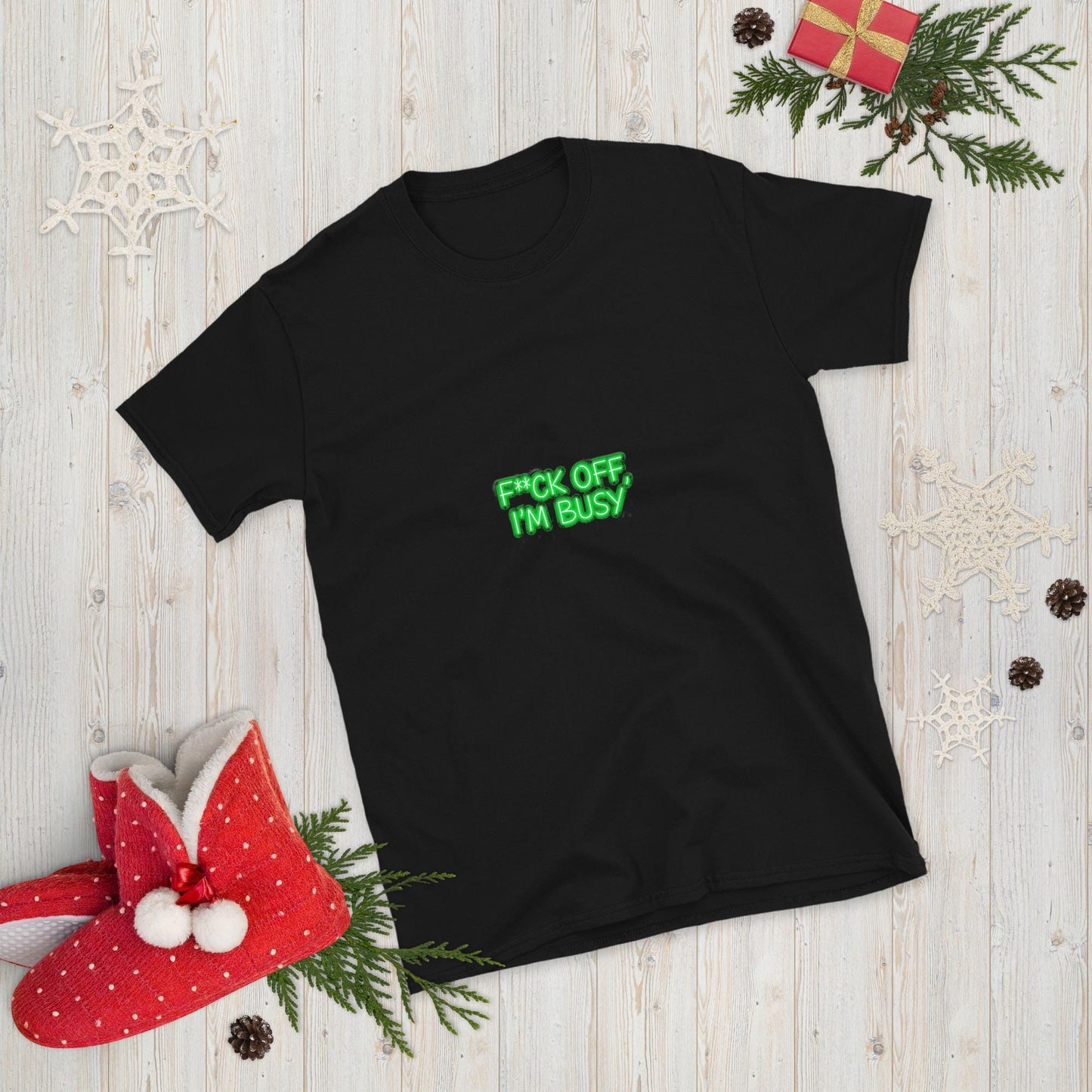 F*ck Off I'm Busy T-Shirt Bold Funny Graphic Unisex Tee, Streetwear Statementt