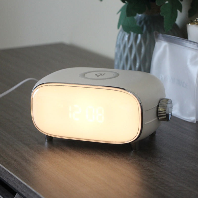 Sunrise Qi Wekkerlamp – Sfeerverlichting & Draadloos Opladen