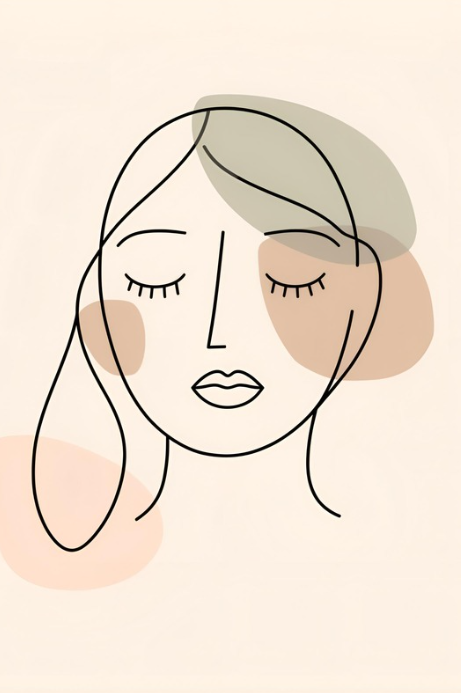 Boho minimalistische line-art posters – set van 12 | PDF met link