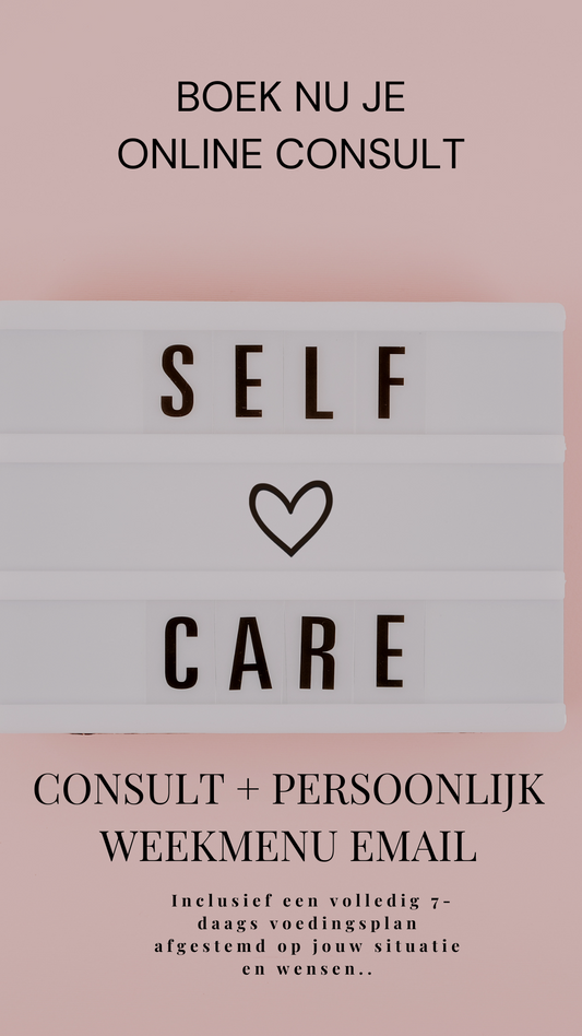 Uitgebreid Consult na Maagverkleining – Advies & Weekmenu op maat (E-mail)