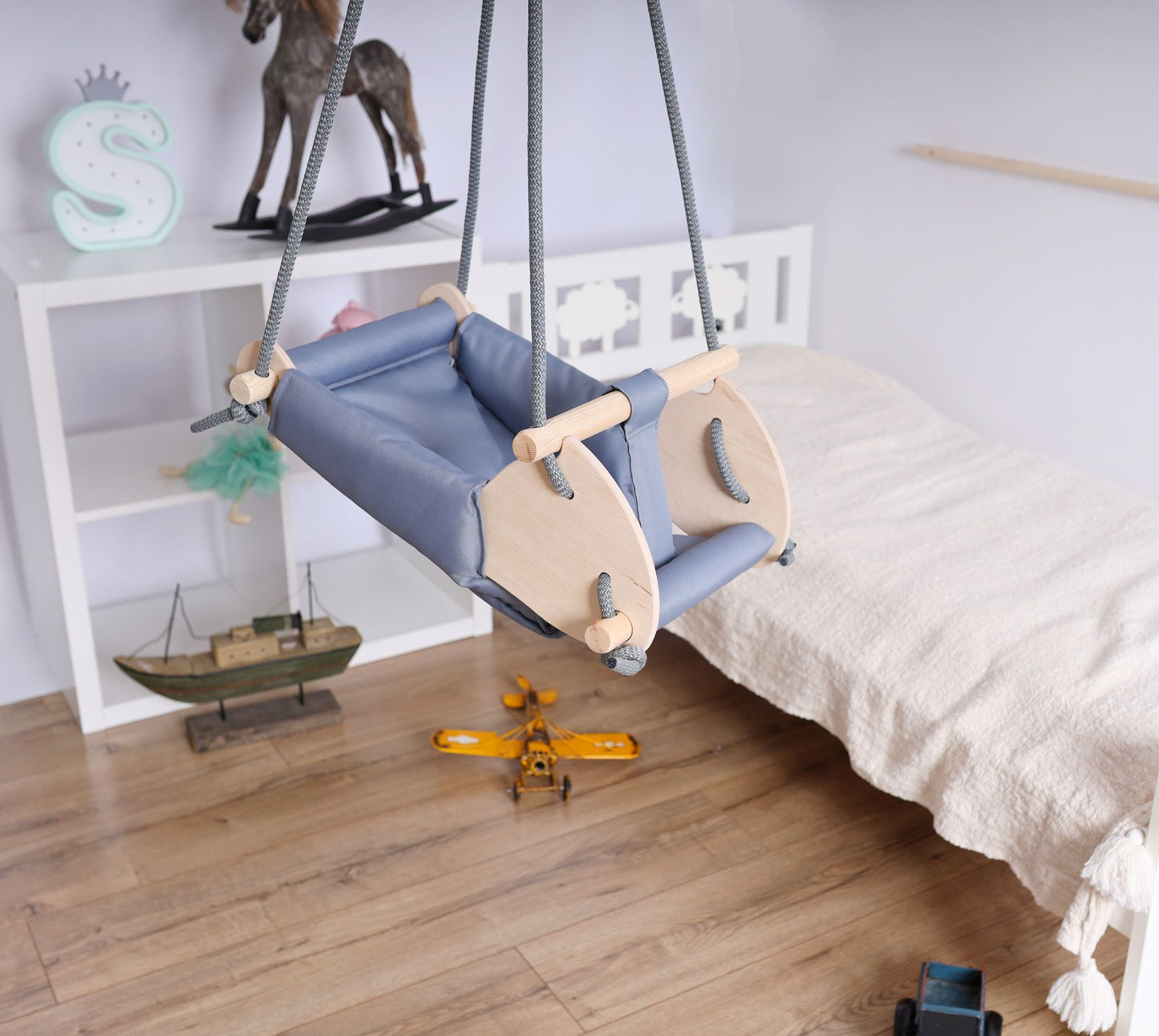 Swing 3-in-1 | Wieg, Loungebed & Schommel