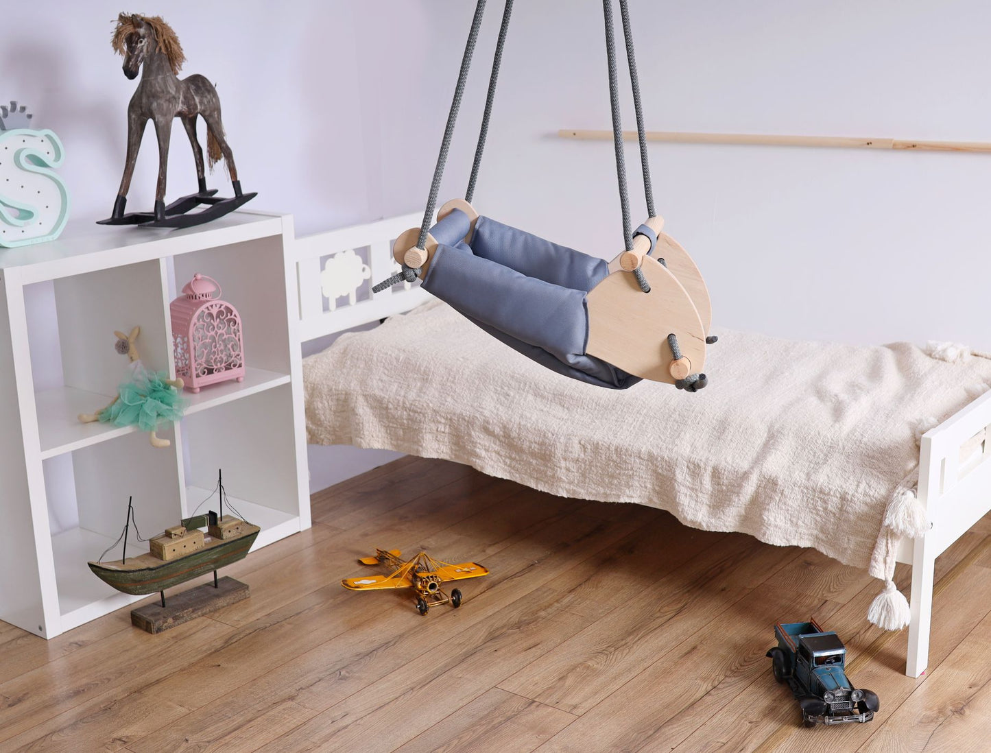 Swing 3-in-1 | Wieg, Loungebed & Schommel