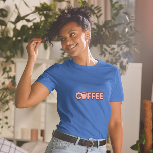 COFFEE T-Shirt, Minimalist Coffee Lover Shirt, Barista Gift, S3XL