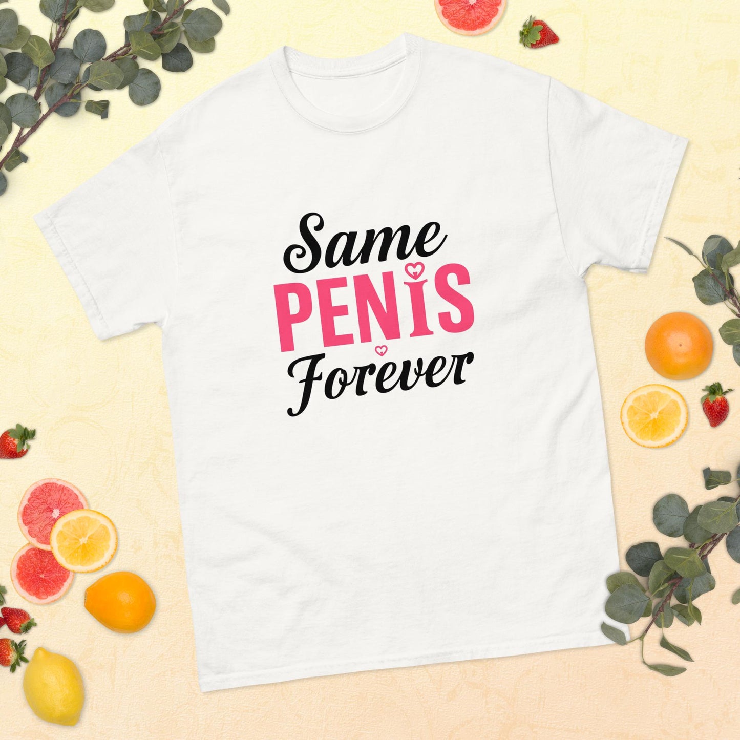 Same PENIS Forever T-Shirt | Funny Bachelorette Hen Party Shirt | Bridal Party Tee | Unisex | White Pink | Engagement Gift