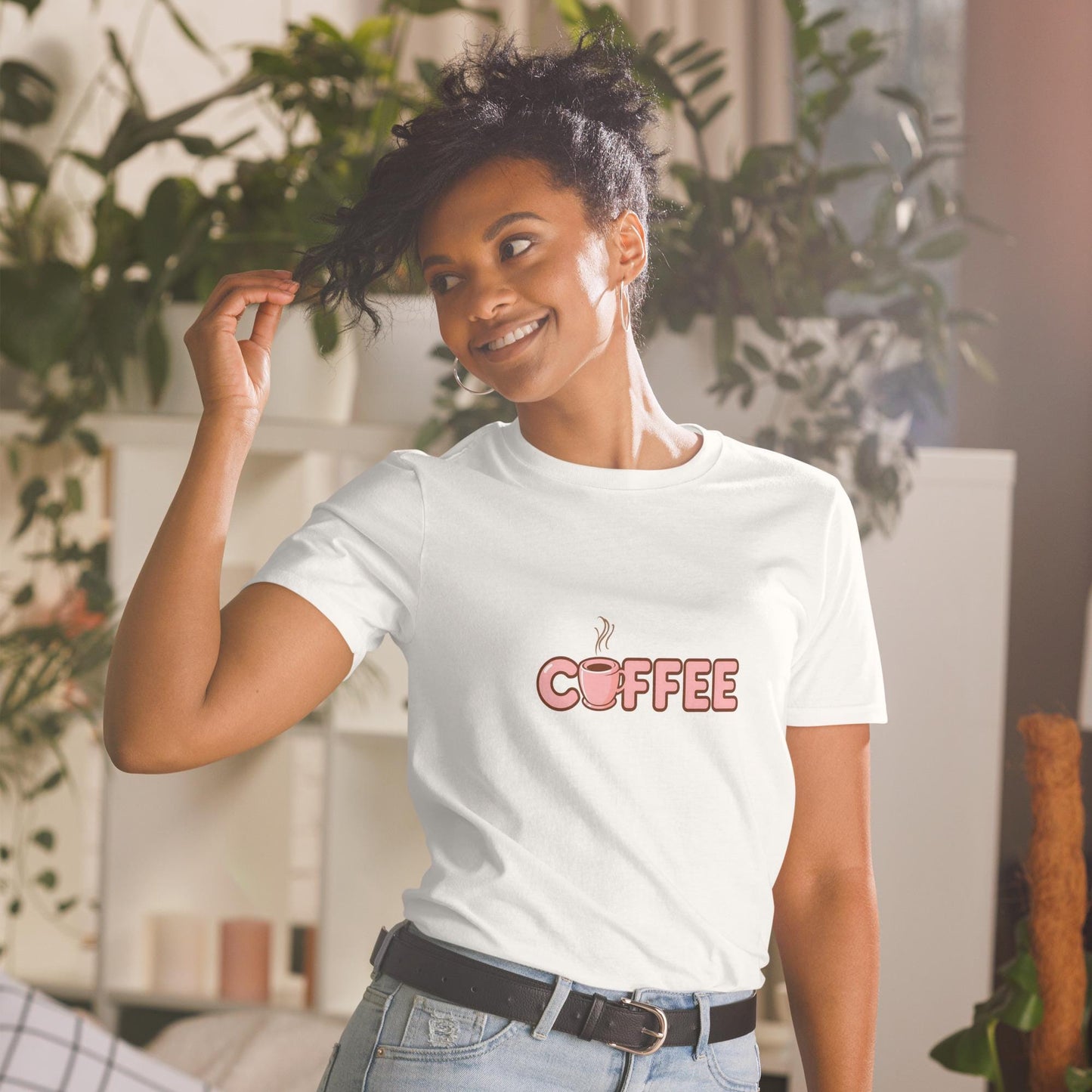 COFFEE T-Shirt, Minimalist Coffee Lover Shirt, Barista Gift, S3XL