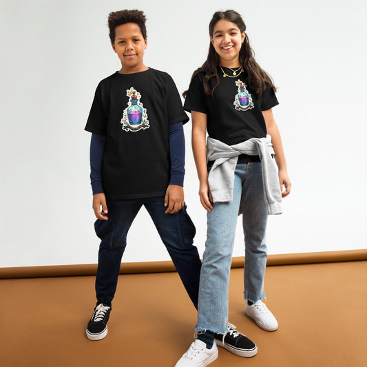 Magic Potion Bottle T-Shirt | Fairycore Cottagecore Aesthetic Tee | Fantasy Witchy Graphic Shirt Teens and Adults XS to XL